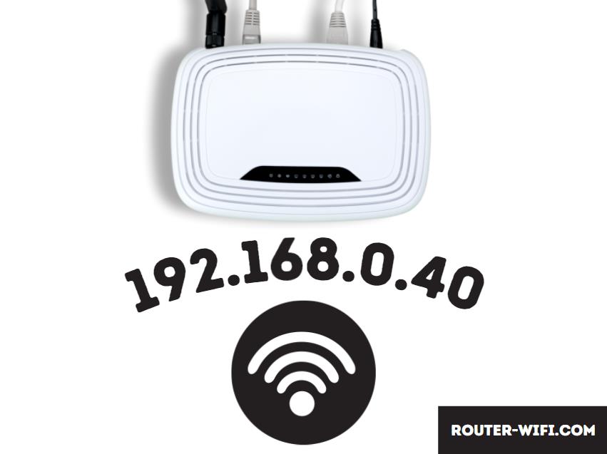 login router wifi 192168040