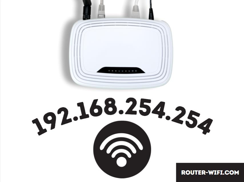 login router wifi 192168254254