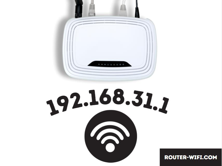 login router wifi 192168311